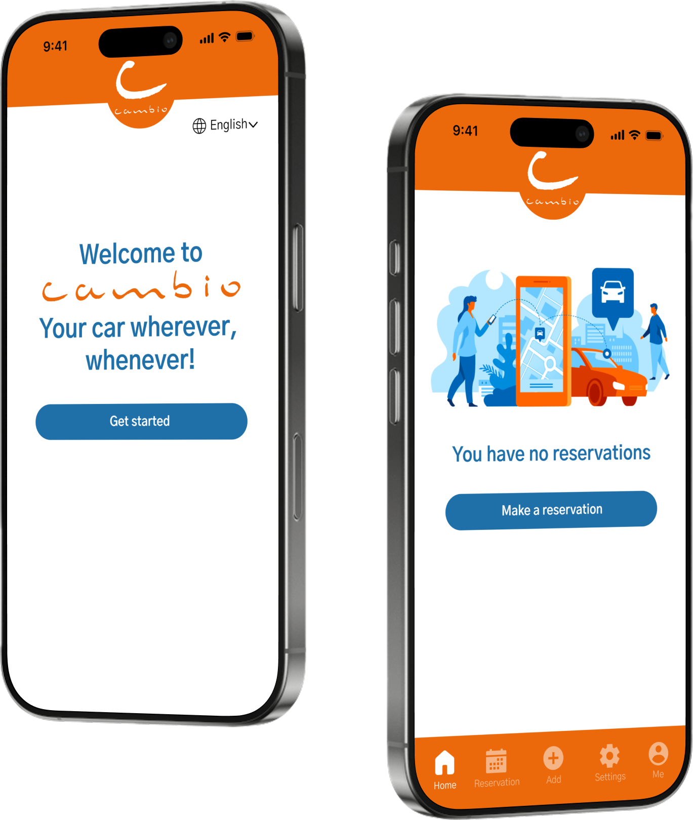 Cambio App Redesign Overview
