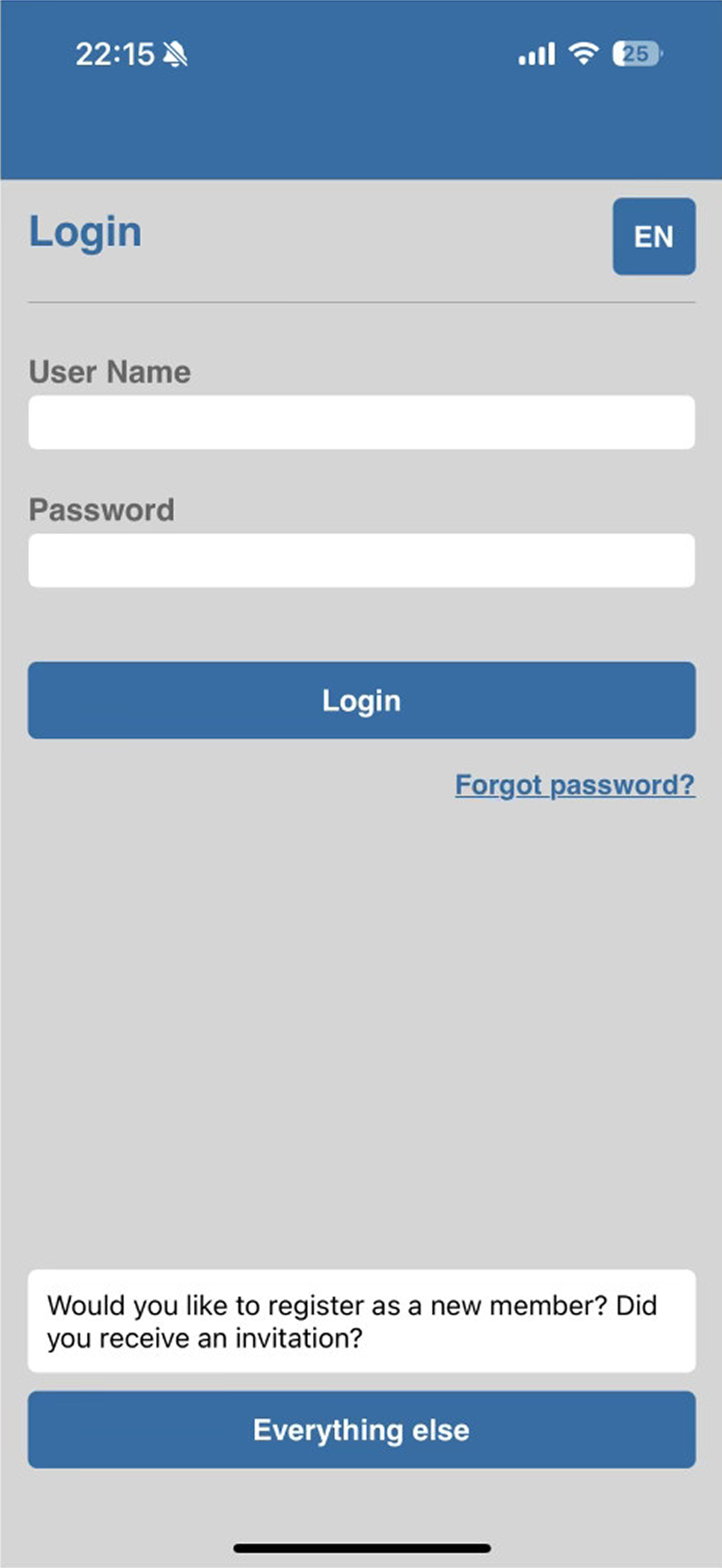 Current Cambio App Design